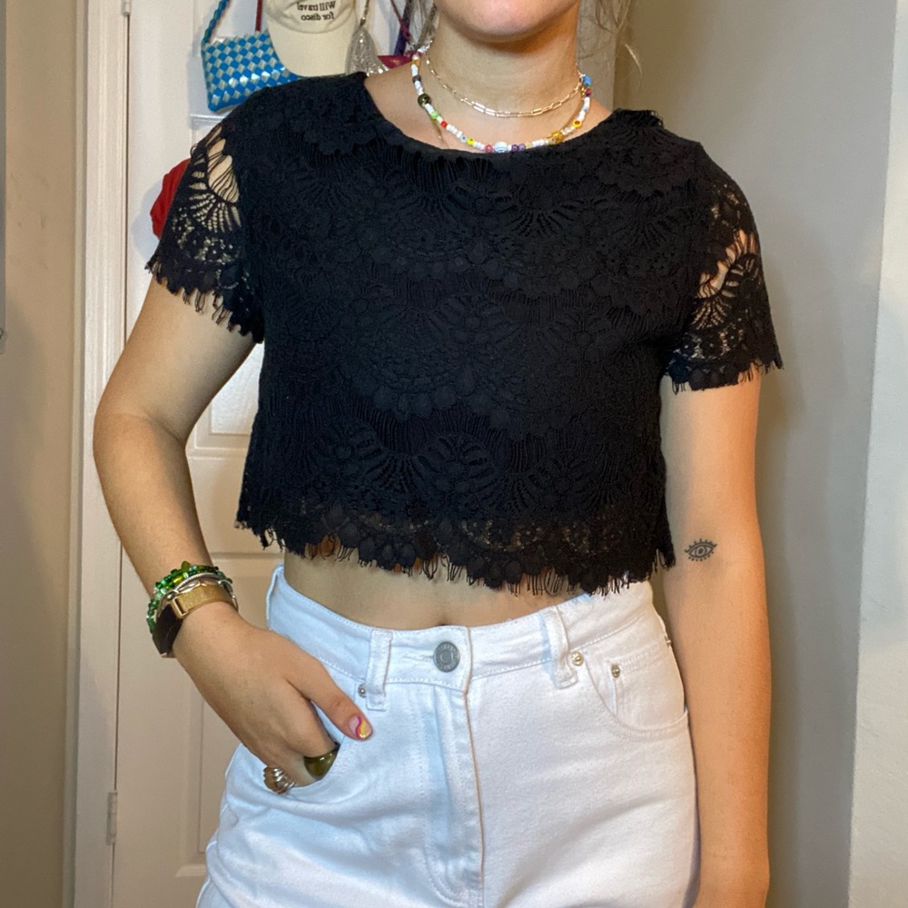 Lace Crop top